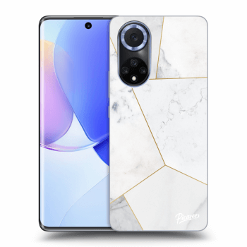 Obal pre Huawei Nova 9 - White tile