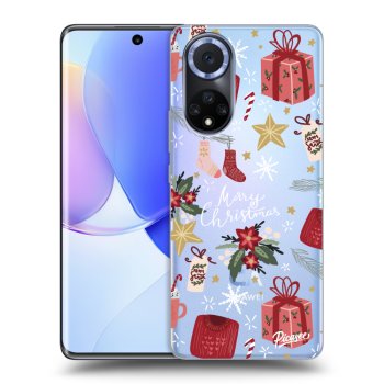 Picasee silikónový prehľadný obal pre Huawei Nova 9 - Christmas