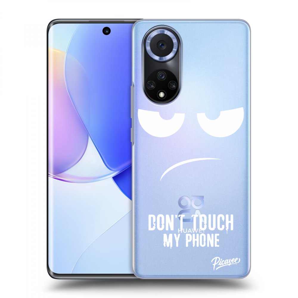 Picasee silikónový prehľadný obal pre Huawei Nova 9 - Nesiahajte mi na telefón