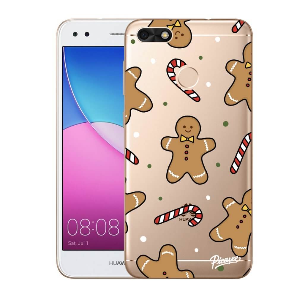 Picasee silikónový prehľadný obal pre Huawei P9 Lite Mini - Gingerbread