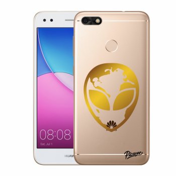 Obal pre Huawei P9 Lite Mini - EARTH - Gold Alien 3.0