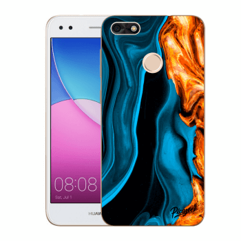 Obal pre Huawei P9 Lite Mini - Gold blue