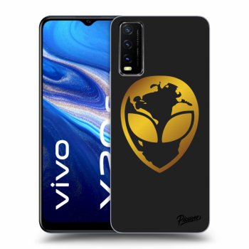 Obal pre Vivo Y20s - EARTH - Gold Alien 3.0