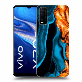 Obal pre Vivo Y20s - Gold blue