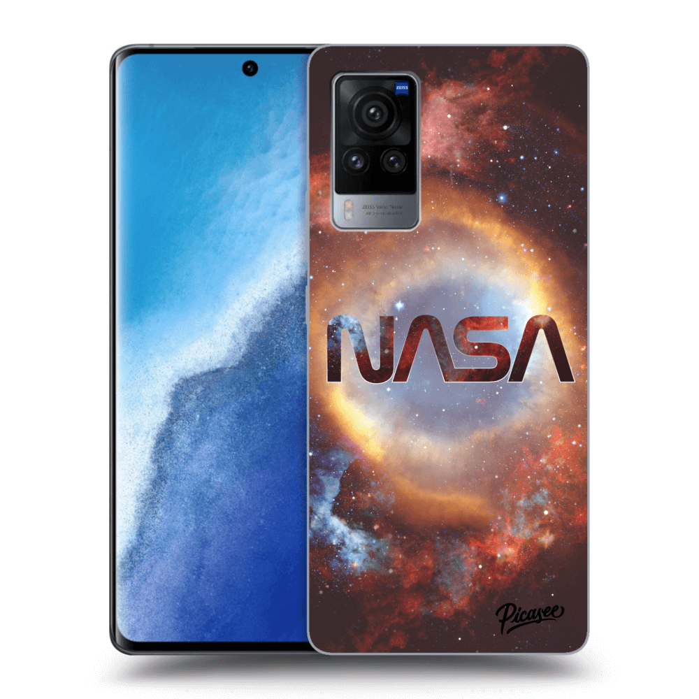 Picasee silikónový čierny obal pre Vivo X60 Pro 5G - Nebula
