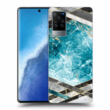 Obal pre Vivo X60 Pro 5G - Blue geometry