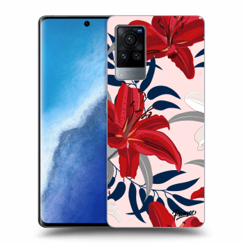 Obal pre Vivo X60 Pro 5G - Red Lily