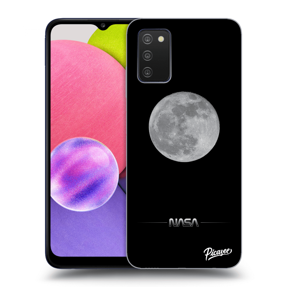Picasee ULTIMATE CASE pro Samsung Galaxy A03s A037G - Moon Minimal