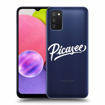 Picasee silikónový prehľadný obal pre Samsung Galaxy A03s A037G - Picasee - White