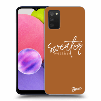 Obal pre Samsung Galaxy A03s A037G - Sweater weather