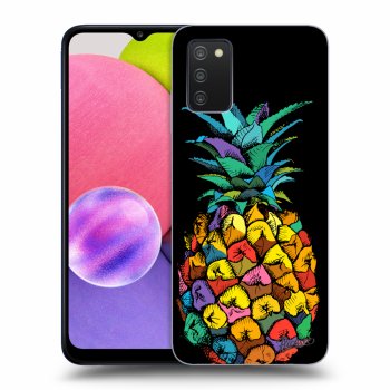 Picasee ULTIMATE CASE pro Samsung Galaxy A03s A037G - Pineapple