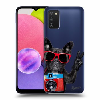 Obal pre Samsung Galaxy A03s A037G - French Bulldog