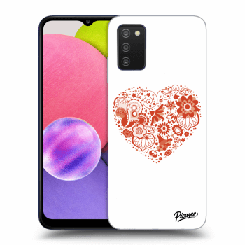 Obal pre Samsung Galaxy A03s A037G - Big heart