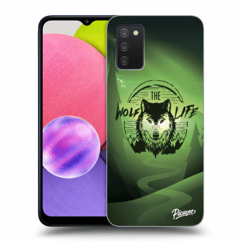 Picasee ULTIMATE CASE pro Samsung Galaxy A03s A037G - Wolf life