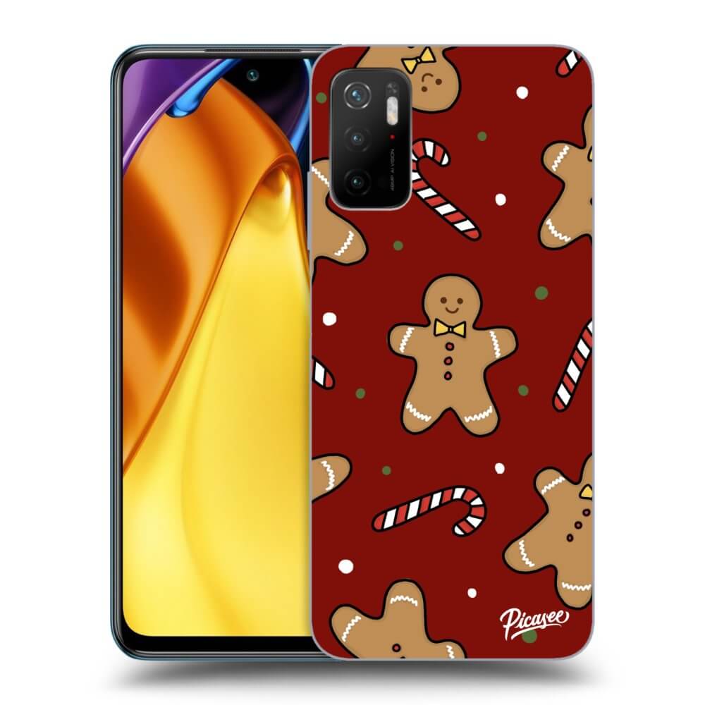 Picasee silikónový prehľadný obal pre Xiaomi Poco M3 Pro 5G - Gingerbread 2