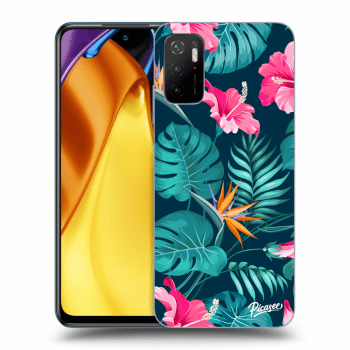 Obal pre Xiaomi Poco M3 Pro 5G - Pink Monstera