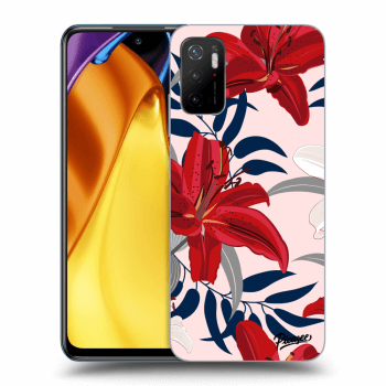 Obal pre Xiaomi Poco M3 Pro 5G - Red Lily