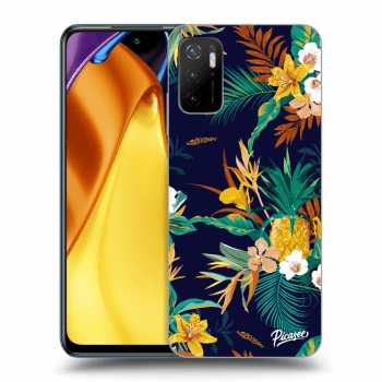 Picasee silikónový prehľadný obal pre Xiaomi Poco M3 Pro 5G - Pineapple Color