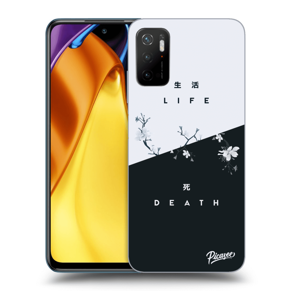 Picasee silikónový čierny obal pre Xiaomi Poco M3 Pro 5G - Life - Death