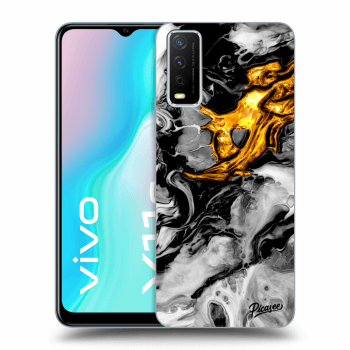 Obal pre Vivo Y11s - Black Gold 2