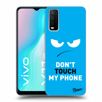 Picasee ULTIMATE CASE pro Vivo Y11s - Angry Eyes - Blue