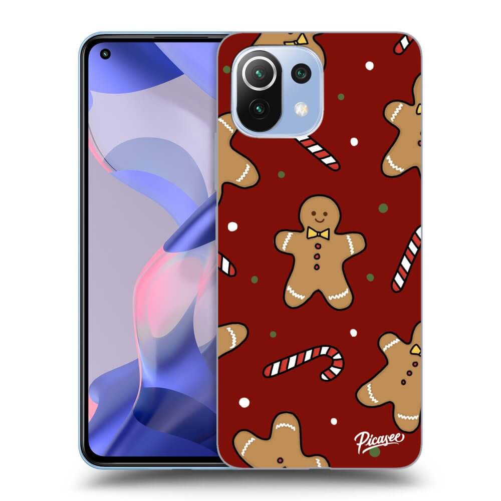 Picasee silikónový prehľadný obal pre Xiaomi 11 Lite 5G NE - Gingerbread 2