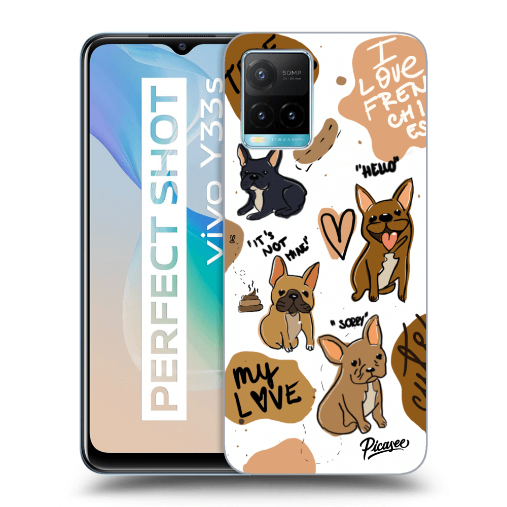 Picasee ULTIMATE CASE pro Vivo Y33s - Frenchies