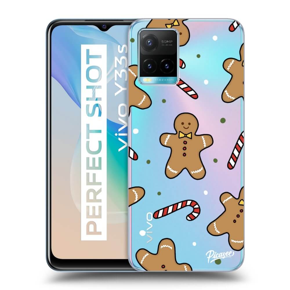 Picasee silikónový prehľadný obal pre Vivo Y33s - Gingerbread