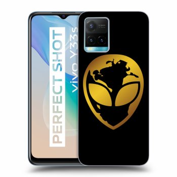 Obal pre Vivo Y33s - EARTH - Gold Alien 3.0