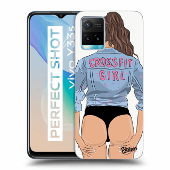 Picasee ULTIMATE CASE pro Vivo Y33s - Crossfit girl - nickynellow