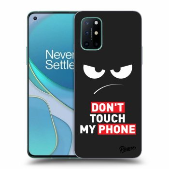 Obal pre OnePlus 8T - Angry Eyes - Transparent