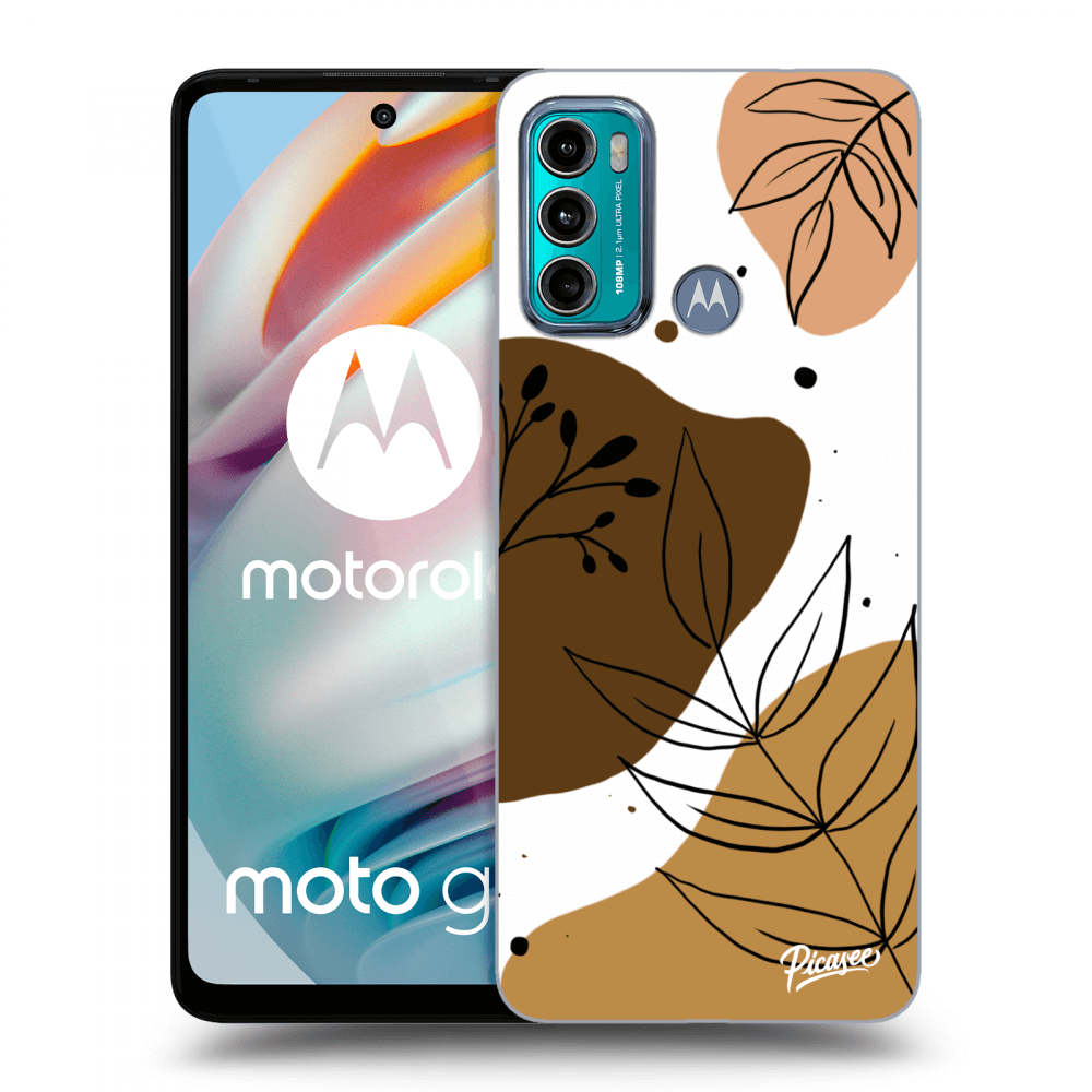 Picasee silikónový prehľadný obal pre Motorola Moto G60 - Boho style