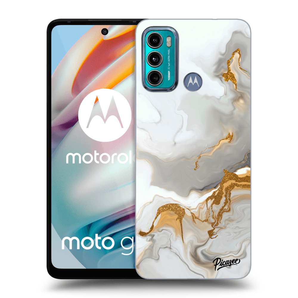Picasee silikónový prehľadný obal pre Motorola Moto G60 - Her