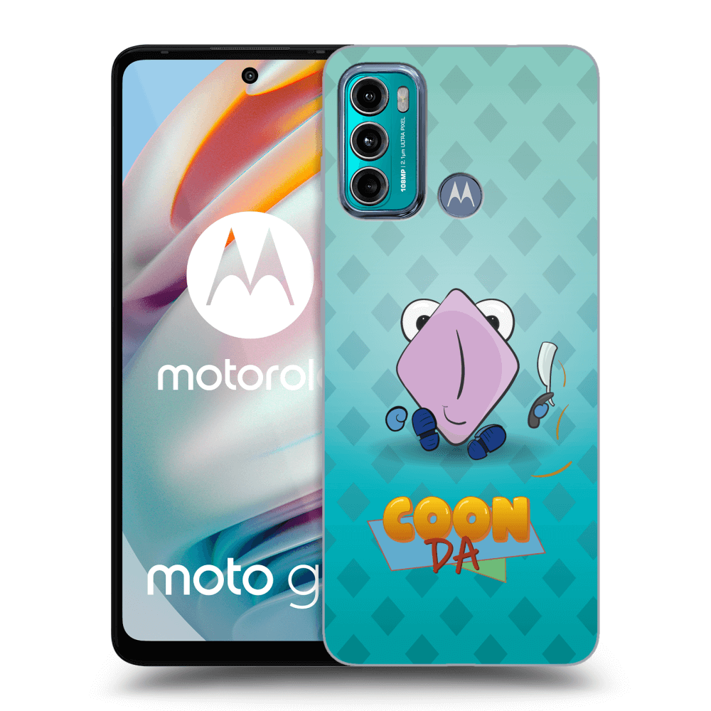 Picasee silikónový prehľadný obal pre Motorola Moto G60 - COONDA holátko - světlá