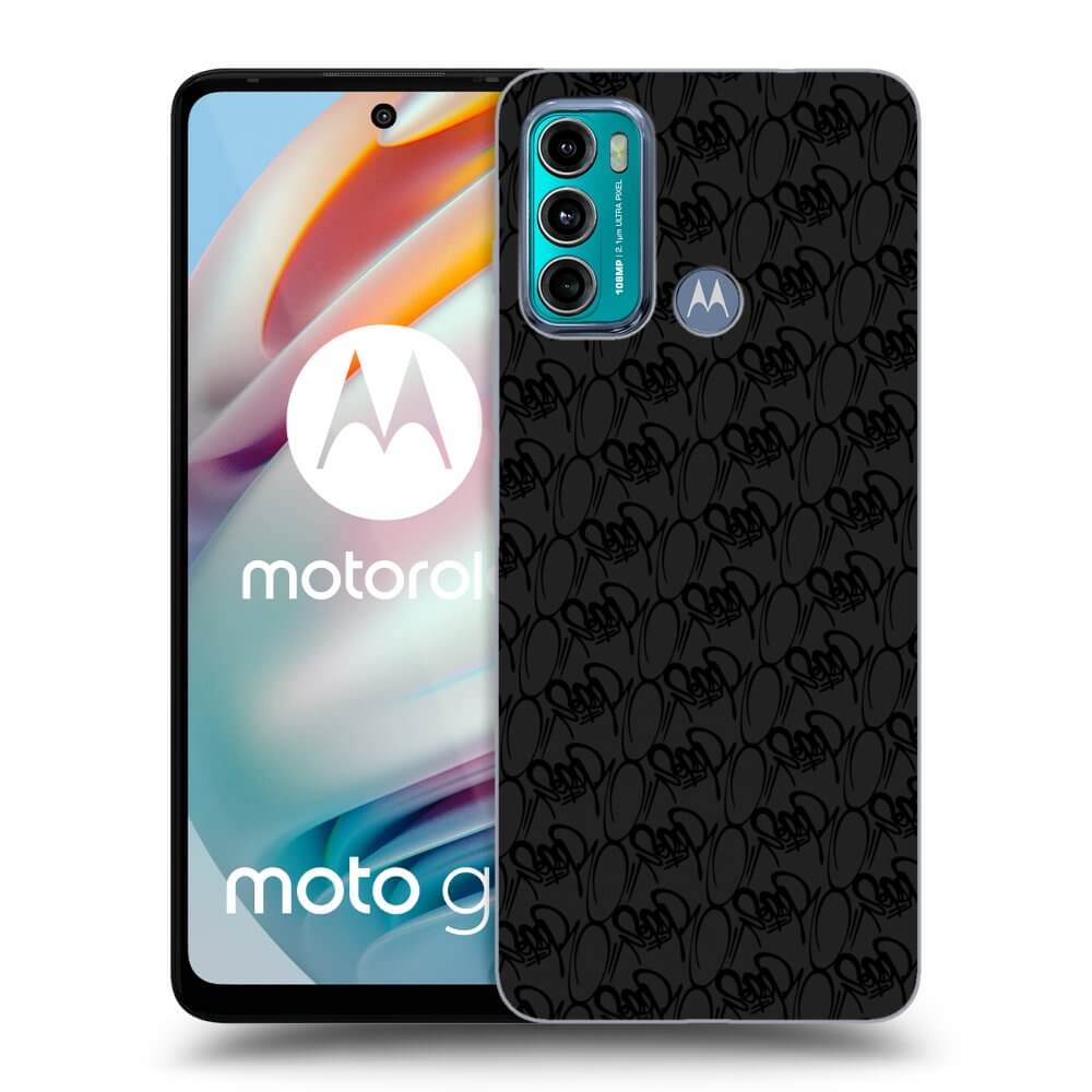 Picasee silikónový čierny obal pre Motorola Moto G60 - Separ - Black On Black 2