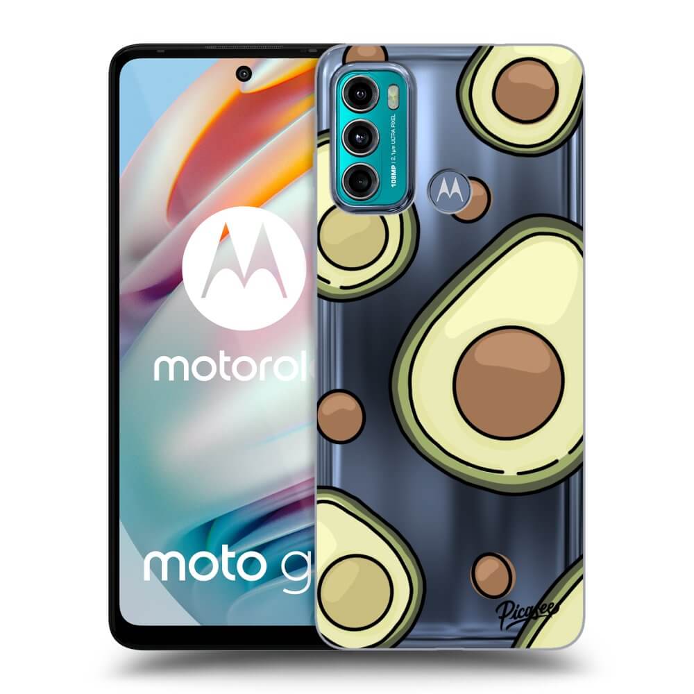 Picasee silikónový prehľadný obal pre Motorola Moto G60 - Avocado