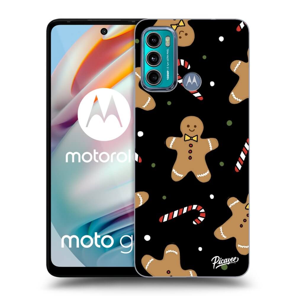 Picasee silikónový čierny obal pre Motorola Moto G60 - Gingerbread