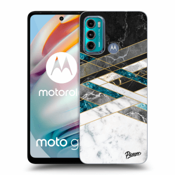 Obal pre Motorola Moto G60 - Black & White geometry