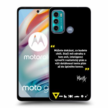 Picasee ULTIMATE CASE pro Motorola Moto G60 - Kazma - MŮŽETE DOKÁZAT, CO BUDETE CHTÍT