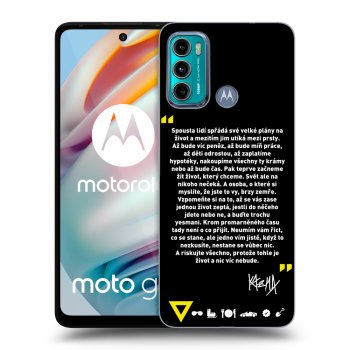 Obal pre Motorola Moto G60 - Kazma - BUĎTE TROCHU YESMANI
