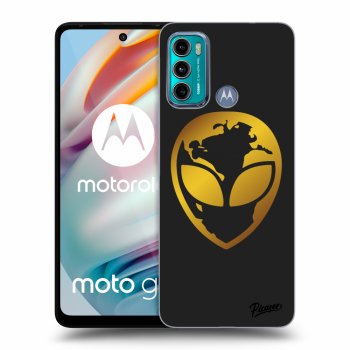 Obal pre Motorola Moto G60 - EARTH - Gold Alien 3.0