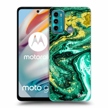 Obal pre Motorola Moto G60 - Green Gold