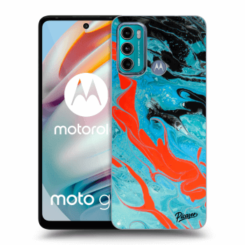 Picasee ULTIMATE CASE pro Motorola Moto G60 - Blue Magma