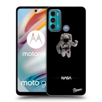 Picasee silikónový prehľadný obal pre Motorola Moto G60 - Astronaut Minimal