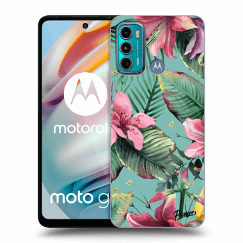 Picasee silikónový čierny obal pre Motorola Moto G60 - Hawaii