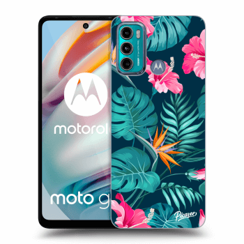 Obal pre Motorola Moto G60 - Pink Monstera