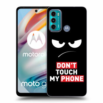 Obal pre Motorola Moto G60 - Angry Eyes - Transparent