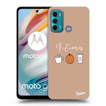 Picasee silikónový prehľadný obal pre Motorola Moto G60 - Autumn