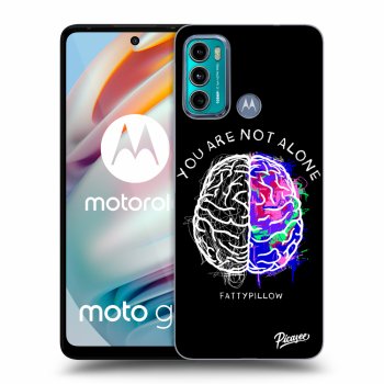 Obal pre Motorola Moto G60 - Brain - White