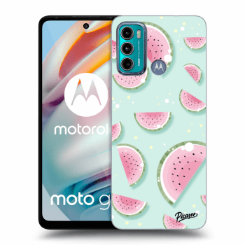 Picasee silikónový čierny obal pre Motorola Moto G60 - Watermelon 2